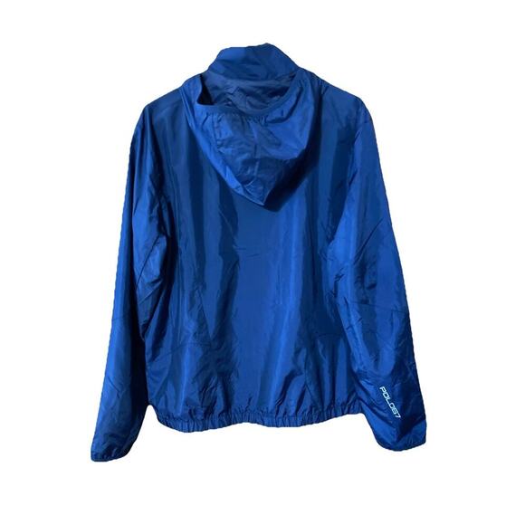 Polo Ralph Lauren Men’s Performance Windbreaker Jacket Sz M New Blue Repellent - Picture 4 of 11